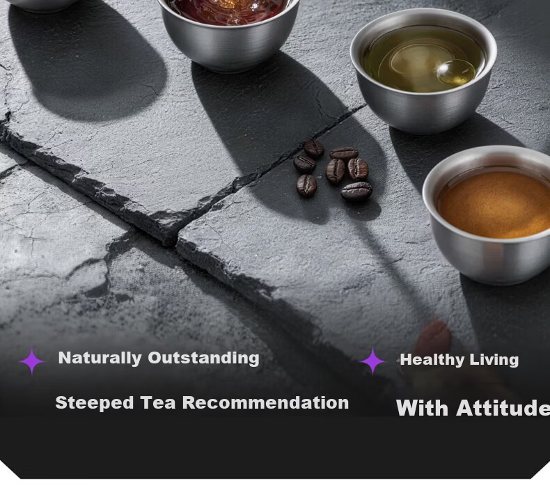 Cille Pure Titanium Insulated High-End Tea Infuser Health Preservation Tea Water Separation Cup Business Office Luxury Gift 12