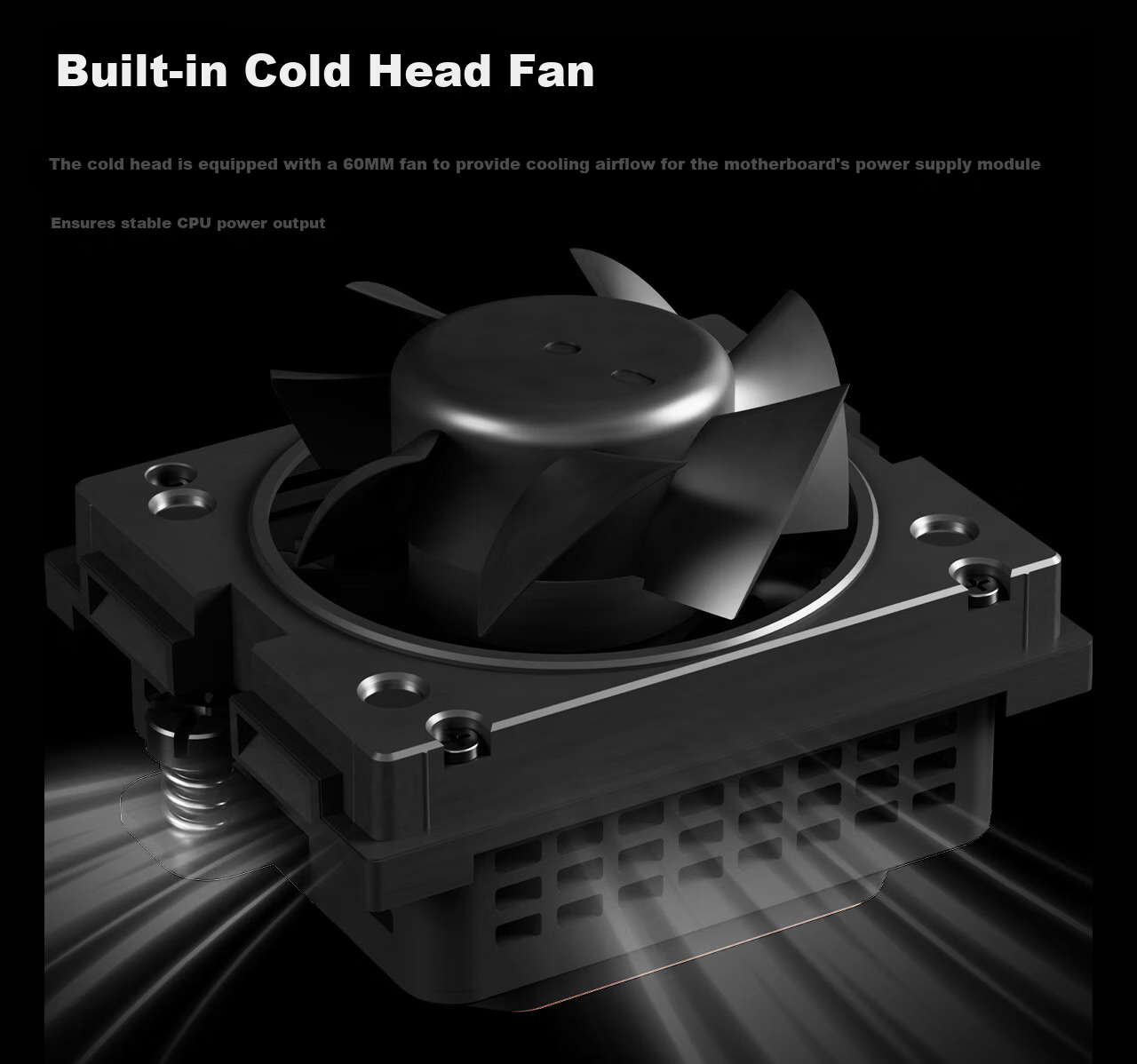 Thermalright STREAM VISION 360 BLACK All-in-One Liquid Cooler SV360 BLACK Embedded Fan 8