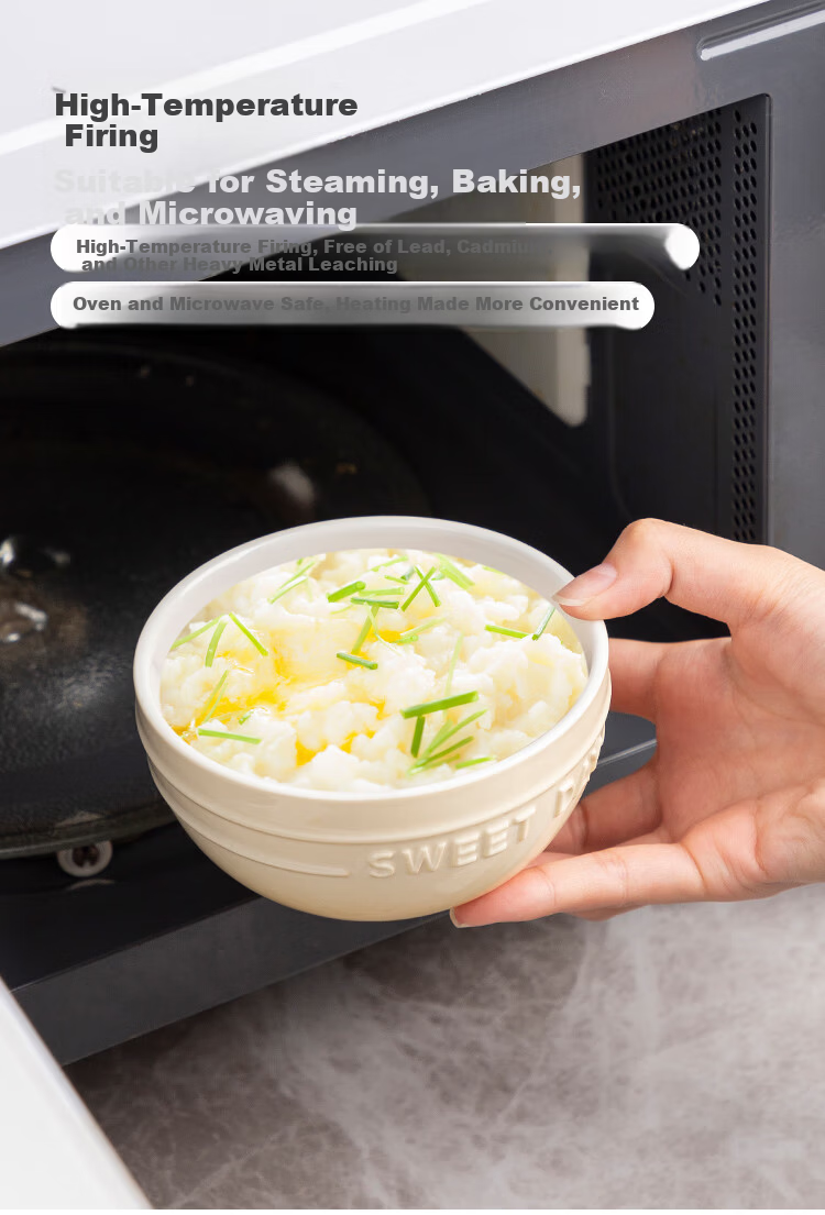 Banwu Life Ceramic Bowl and Chopsticks Set, Single-User High-Quality Underglaze Color Tableware, Personal Bowl and Chopsticks 8