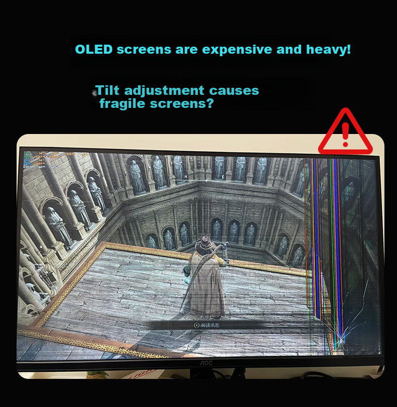 MS Monitor Arm Mechanical Arm Computer Screen Stand Gaming OLED Screen Dedicated Arm Compatible with 34-inch Curved Screen Haidiao X81 Max Night Black 2