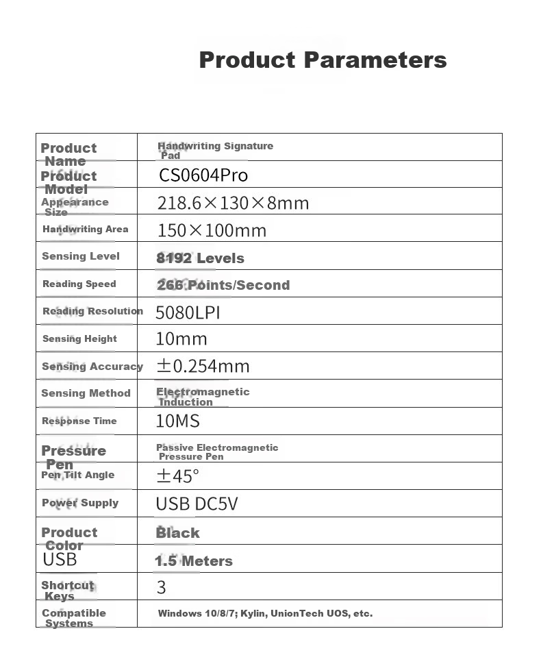 AYIK Visual Electronic Signature Pad CS0604Pro with Secondary Development Support Handwriting Board WPS/PDF Microsoft Office Original Ink Signature Domestic System Integration 8