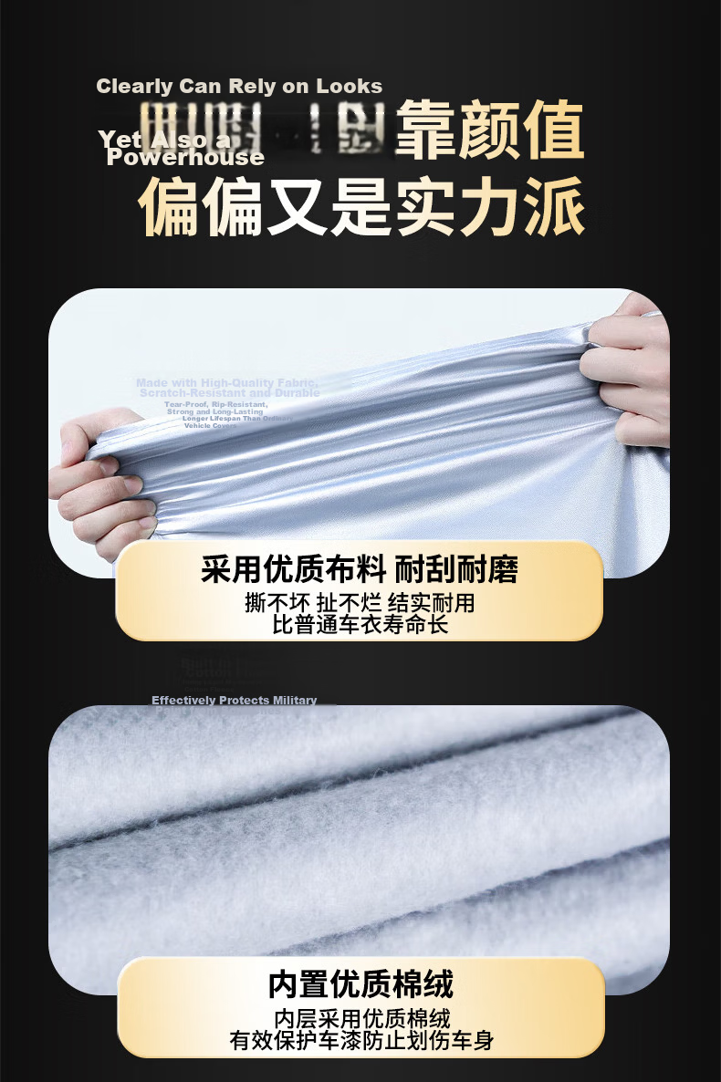 Xinshengling Toyota Camry Car Cover, Full Vehicle Protection, for 2023/2024 Plus Eighth And Ninth Generations, Sun Protection, Rain Protection, Snow Protection, And Frost Protectio 17