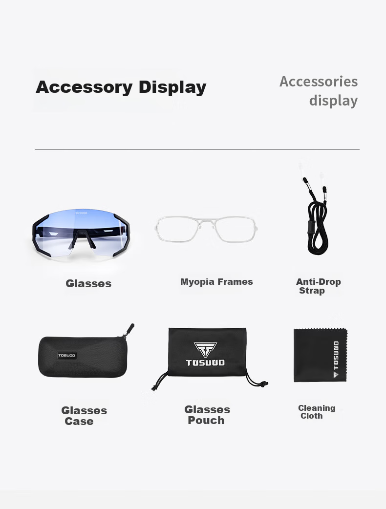 Captain Tas Color-Changing Cycling Glasses Day and Night Use Unisex Outdoor Sports Windproof Sandproof Goggles Bicycle Riding Gear 9