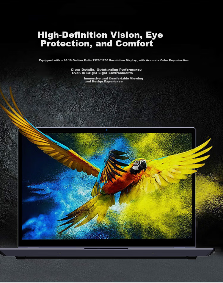 Tsinghua Tongfang Domestic Xinchuang 14-inch Laptop UltraSharp T40-H41 Haiguang No.4 3450M/16GB/512GB/4GB Dedicated Graphics/Trial Version Kirin/UnionTech/Supports Win10 3
