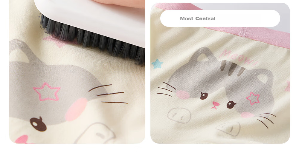 Betis Children's Underwear 3-4 Years Old Girls Summer Mulberry Silk Antibacterial Comfortable Breathable Boxer Shorts 23