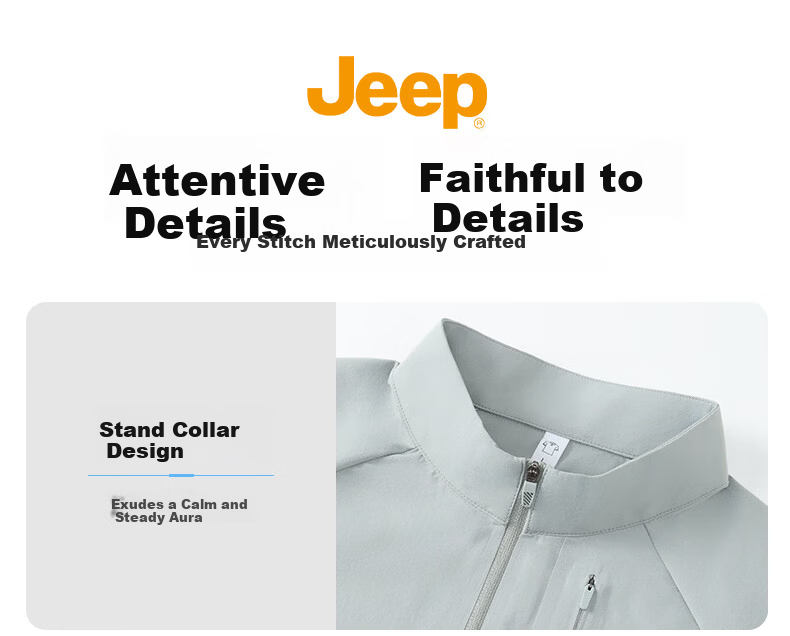 JEEP Men's Short-Sleeve Ice-Cool Polo Shirt, Summer Sports Quick-Dry T-Shirt, Father's Day Gift, Beige, 3XL 7