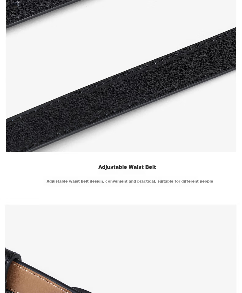 Viney Women's Genuine Leather Slim Waist Belt Decorative Skirt Belt Pin Buckle Luxury Casual Jeans Belt Birthday Gift 16