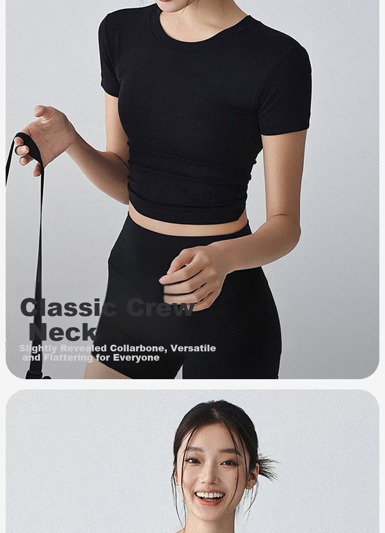 Free Style Backless Sports Top for Women with Semi-Removable Chest Pad, Beautiful Back T-Shirt, Pilates Yoga Short Sleeve Fitness Wear Summer 4