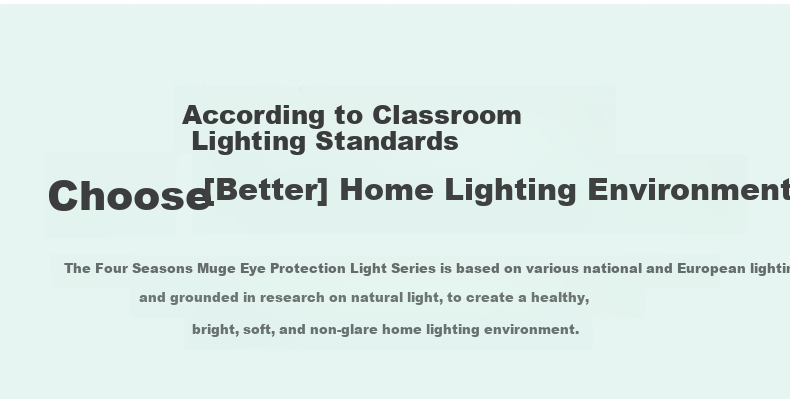 Micoe Full Spectrum Eye Protection Ceiling Light Living Room Dining Bedroom Minimalist Lighting Set Zhongshan Lighting 5
