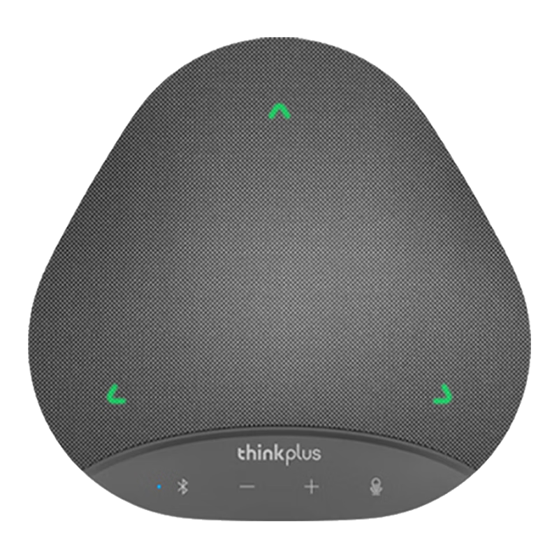 Lenovo ThinkPlus Video Conference Omnidirectional Microphone, Wireless Bluetooth Desktop Speaker, Suitable for Areas within 50 Square Meters, 6-Meter Pickup Range, Noise Reduction Speaker MK-MC500+