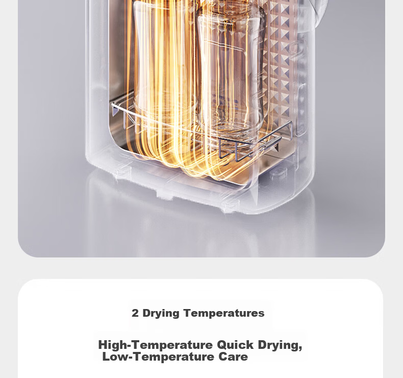 Babycare Portable Baby Travel Sterilizer Bottle Dryer Small 4L 15