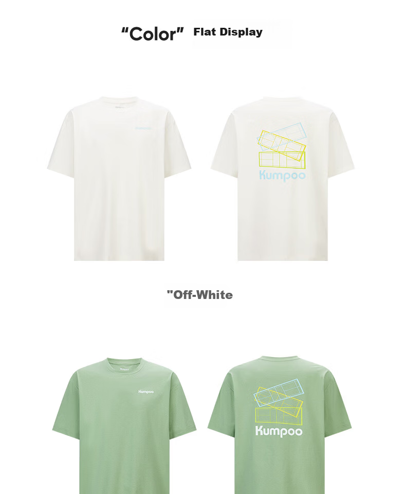 KUMPOO 26th Anniversary New Short Sleeve Badminton Shirt Loose Fit Unisex K261U-1720 Dark Coffee S 18