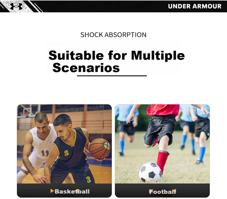 Under Armour Knee Brace Sports Professional Patella Joint Protection for Arthritis Basketball Badminton Running Men and Women Mountaineering Fitness Knee Support 27