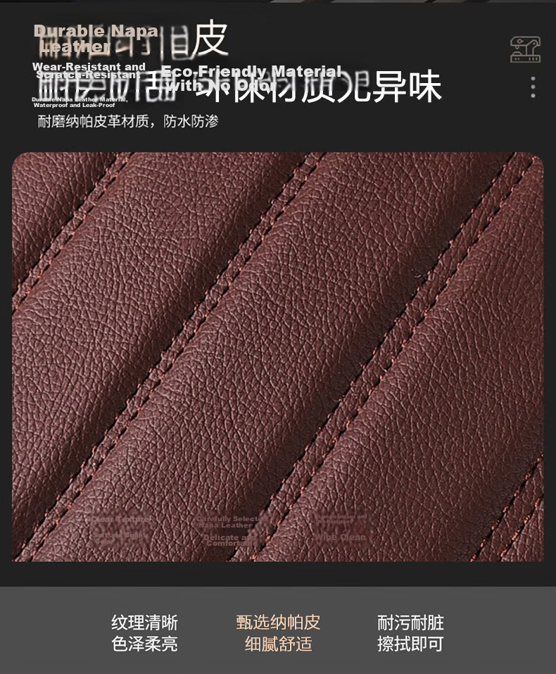 SIKEDI Full Coverage Floor Mats for Volkswagen Tayron 2019-2025 Models, Waterproof, Wear-Resistant, Odorless 4