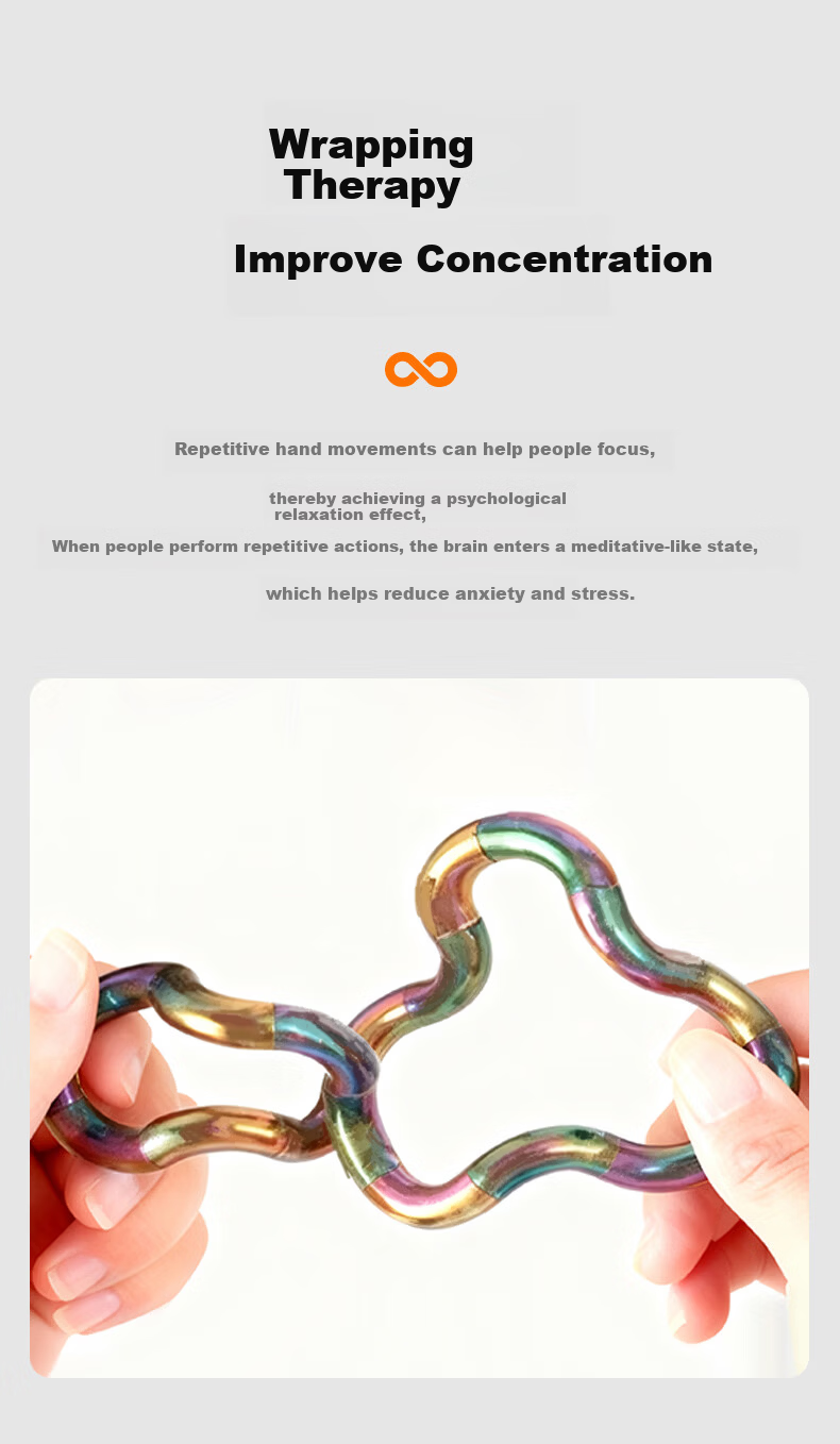 Tangle Authentic Gems Series Fidget Toy ADHD Focus Training Stress Relief Gift for Children's Day 3