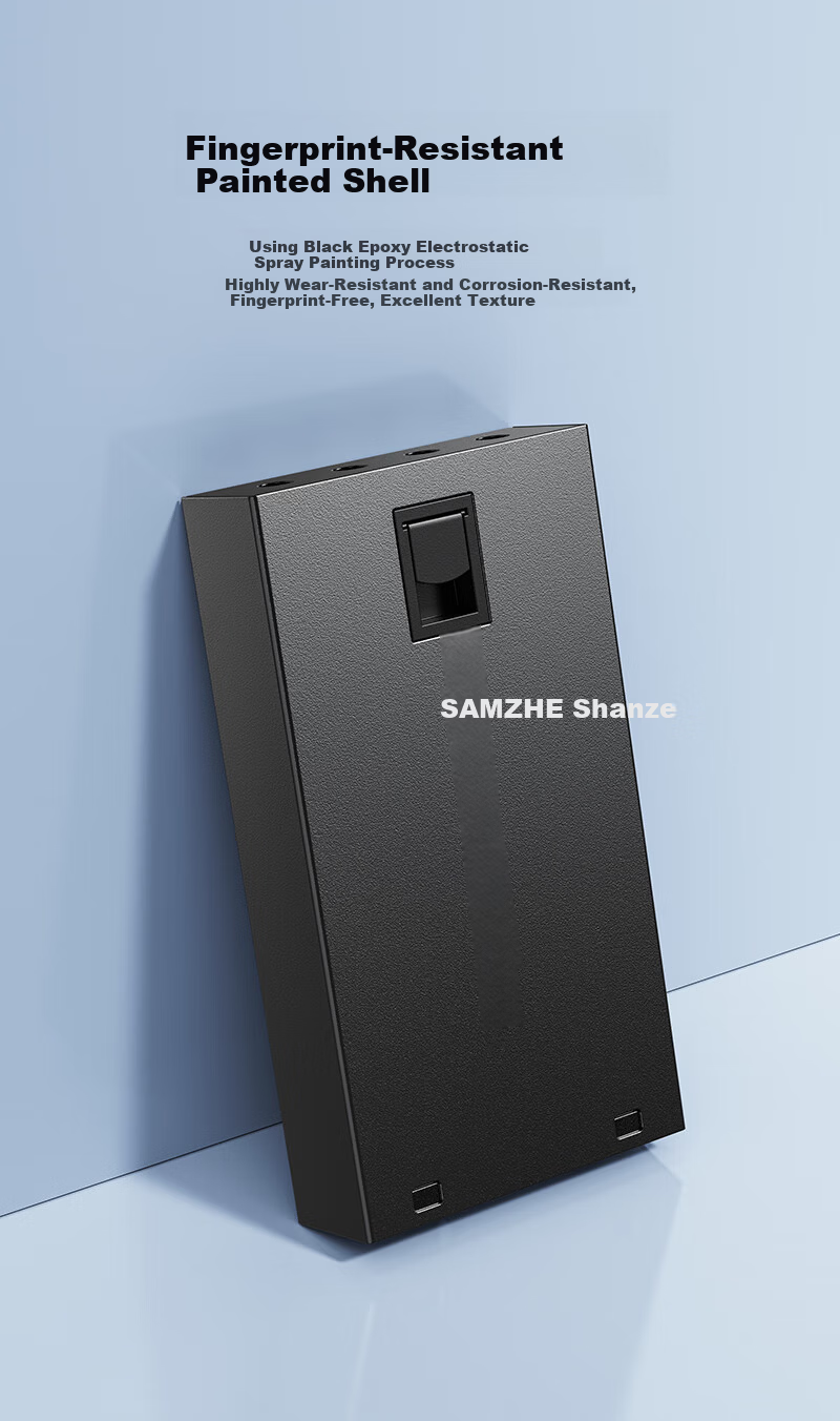 Sanze Fiber Optic Terminal Box 4-Port 4-Core SC Single-Mode Rack-Mount Fiber Distribution Frame Fully Loaded Pigtail Flange Wall-Mounted Desktop Telecom Grade Fiber Splice Box ZDH-SC4S 10
