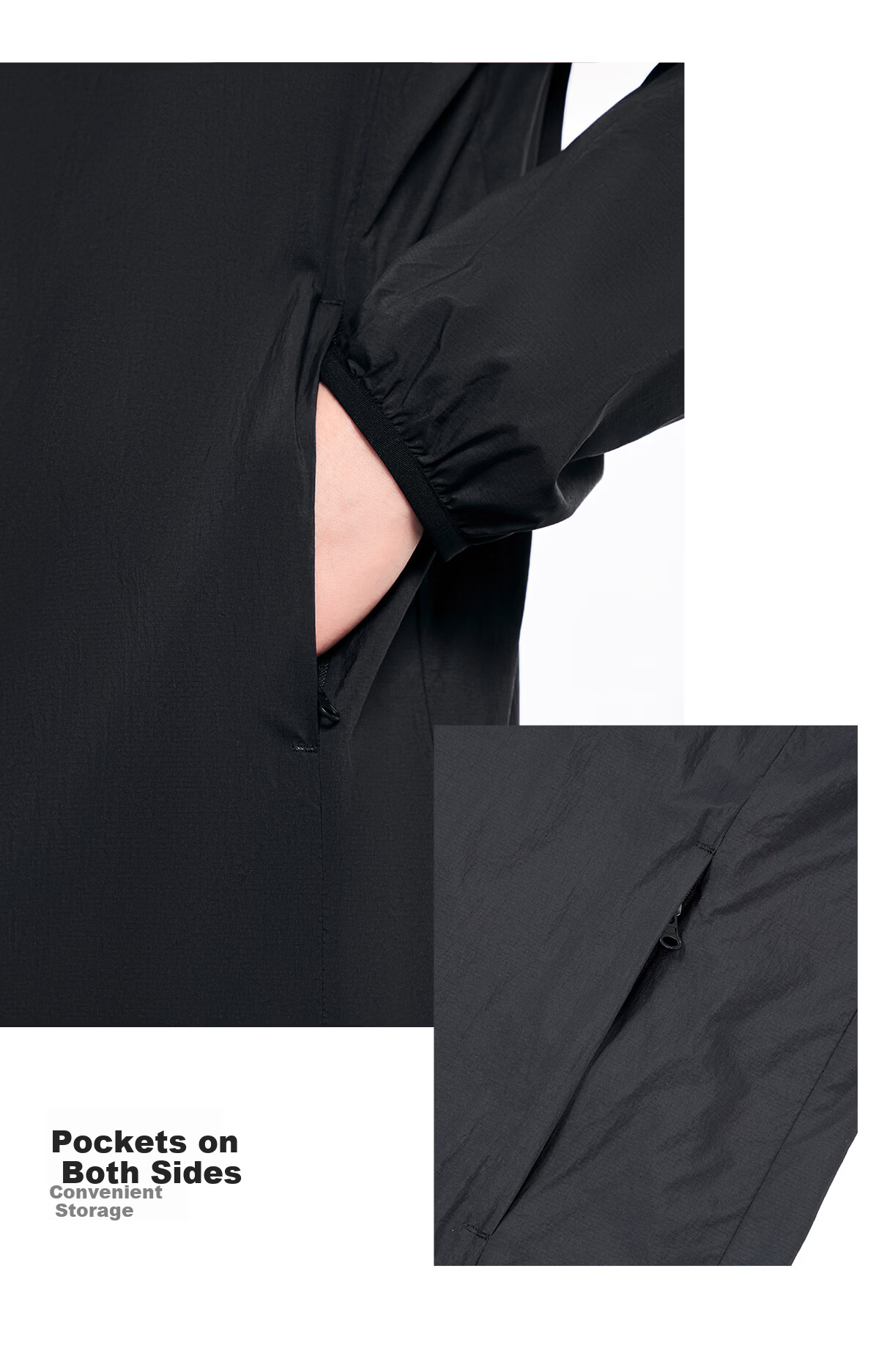 ERKE [Yu Shitong Edition] Sun Protection Woven Jacket Ice Cooling Outdoor Windbreaker UPF50+ Sports Running Shirt 12