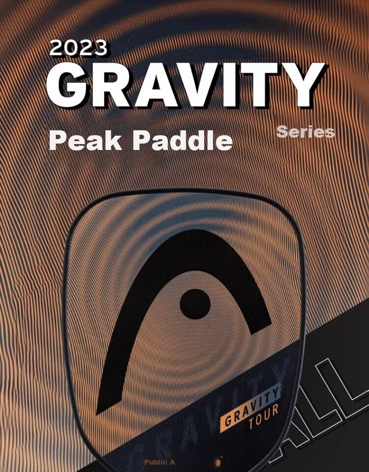 HEAD PICKLEBALL Gravity Tour Series Extended Handle Carbon Fiber Paddle 1
