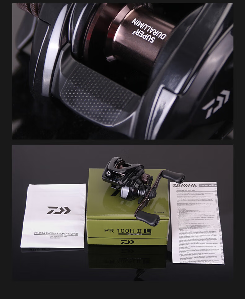DAIWA 25 New PR 100 PRO Baitcasting Reel 25PR 100 II PRO Right Hand 6.4 9