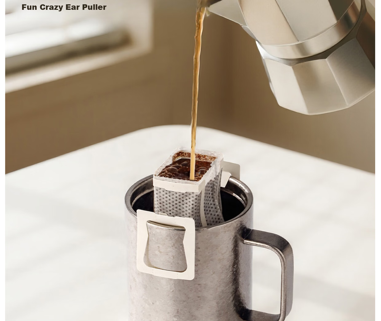 GiNT Pure Titanium Insulated Mug High-Value 2026 New Hand Brew Coffee Cup Office Water Cup with Lid 12