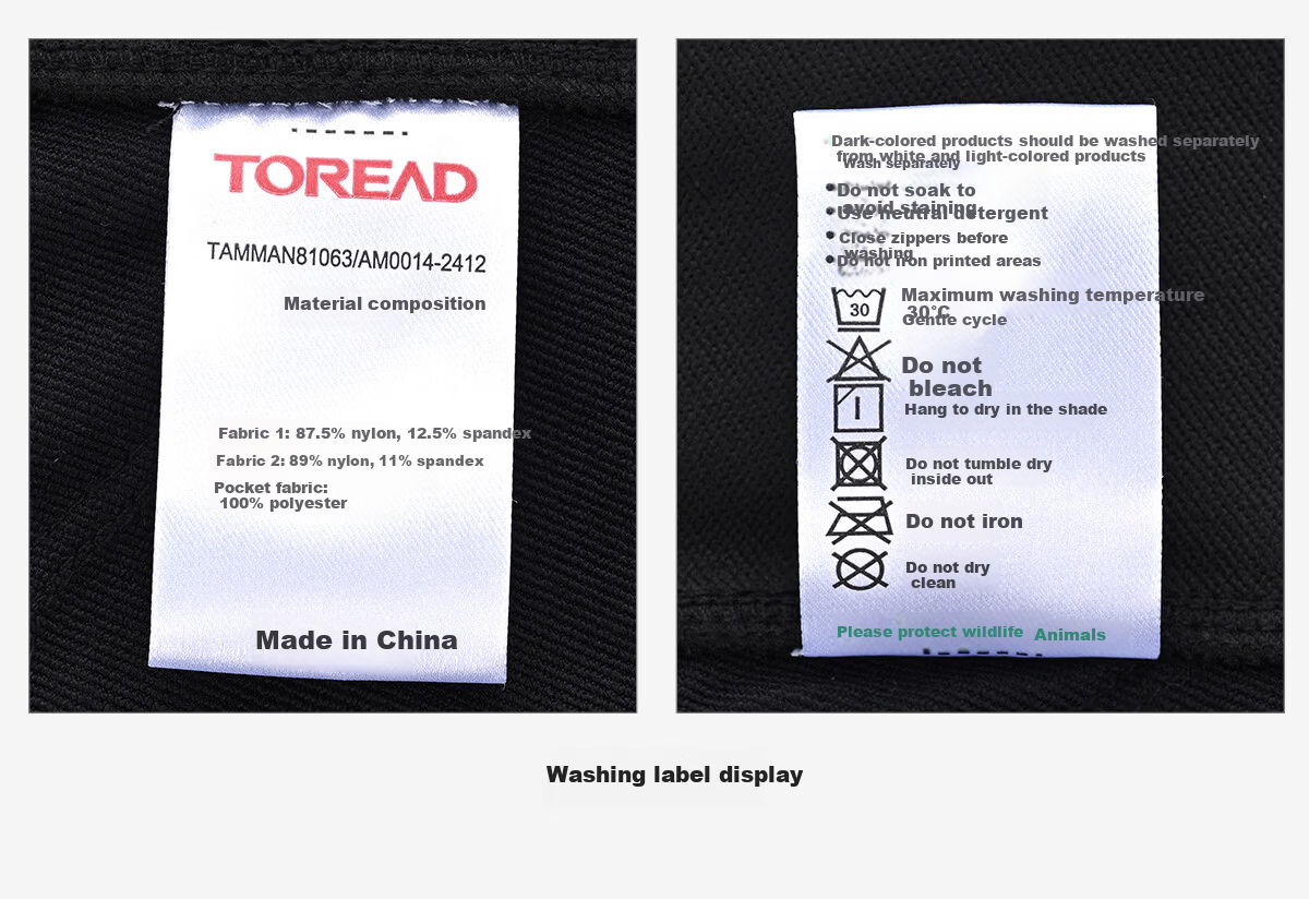 TOREAD CORDURA Men's Softshell Pants Spring Summer Outdoor Windproof Breathable Hiking Trousers TAMMAN81063 18
