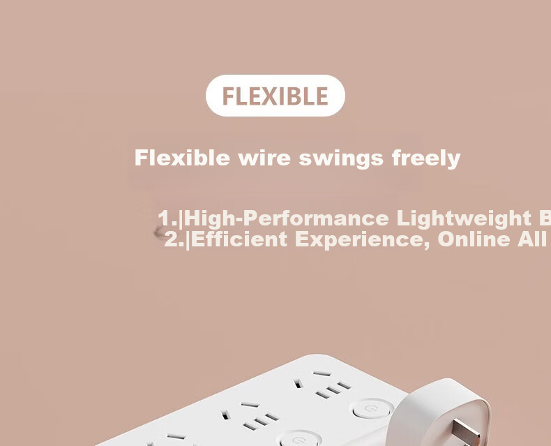 International Electric 86-Type Wireless Socket Converter Home Multi-Port One-to-Many Ultra-Thin Multifunctional Extension Socket Panel Power Strip One-to-Four with One-Key Master Control 6