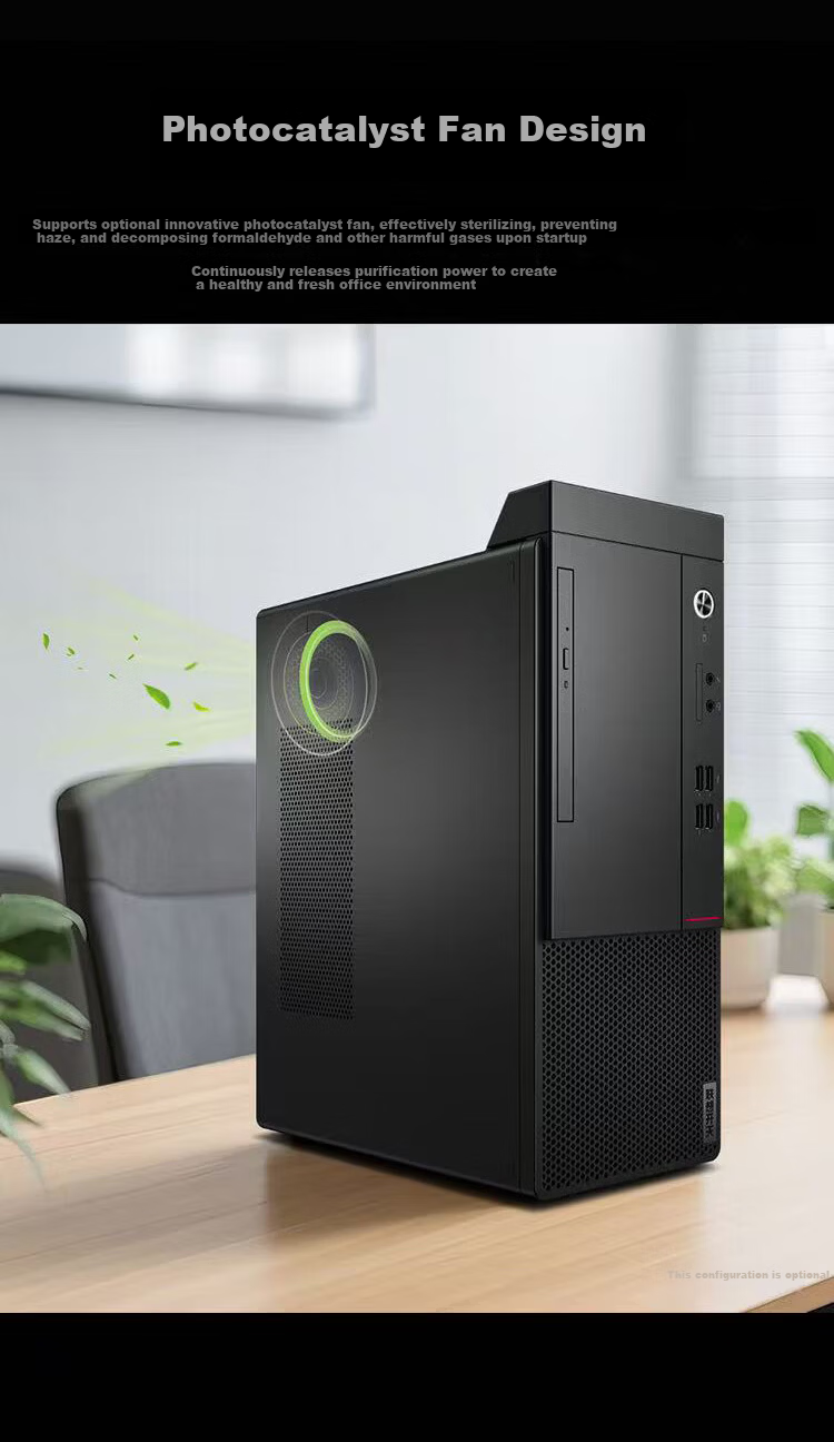 Lenovo Kaitian M70z G2t Xinchuang Desktop Zhaoxin KX-U6980S Domestic Desktop Computer Commercial Office Kirin System PC 8GB RAM 512GB SSD HOT 2