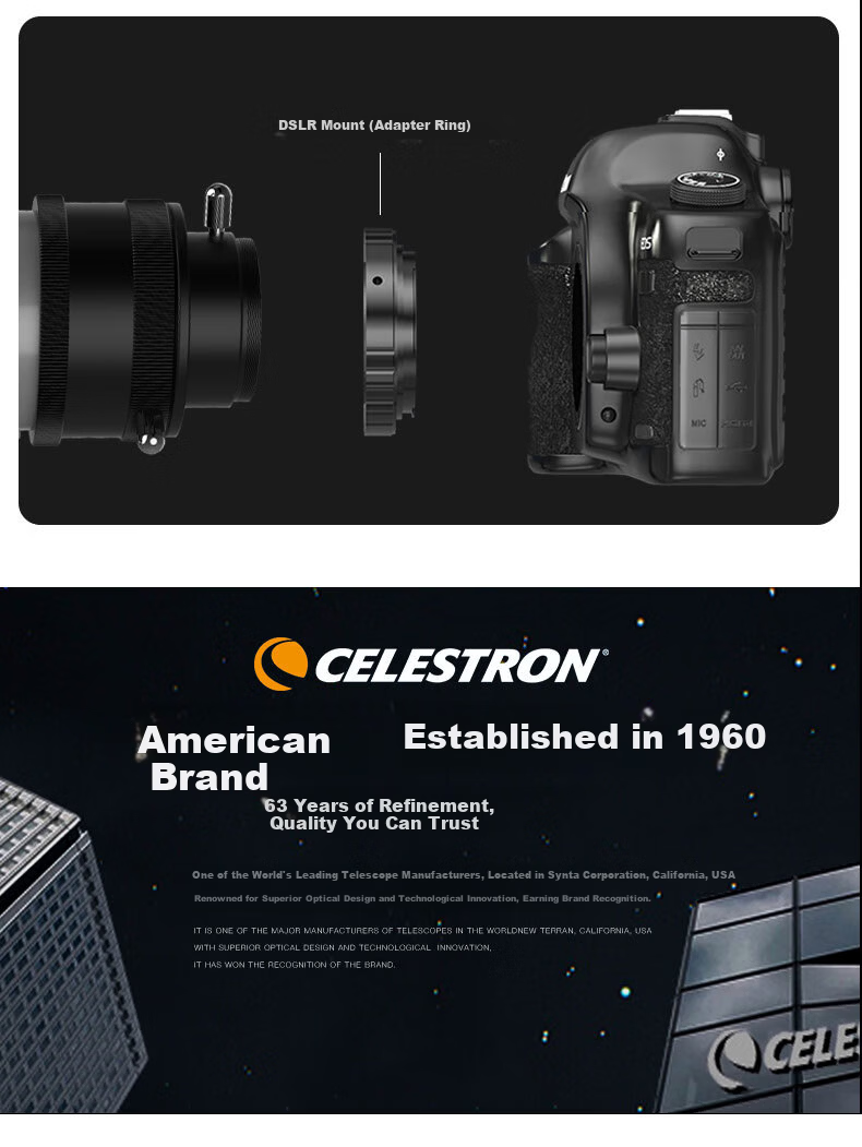 Xingtelang 80EQ Professional Astronomical Telescope, High-Definition High-Magnification Large-Aperture Telescope for Stargazing, Scientific Education, Birthday Gift for Students 10