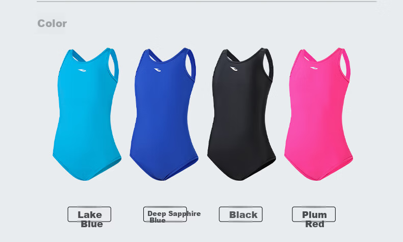 Hosa Lycra Fabric Women's Professional Racing One-Piece Triangle Swimsuit Competition Training Swimwear 5
