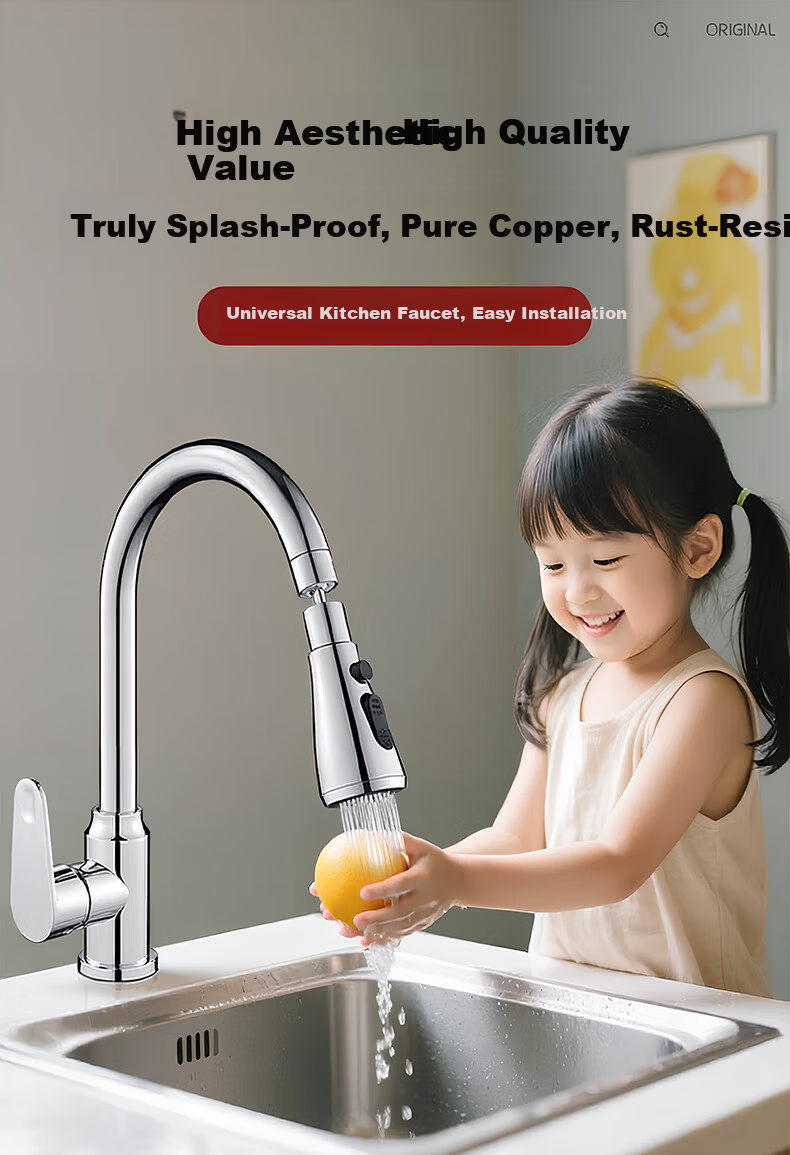 OLEWA Germany Kitchen Faucet Extender Splash Guard Rotatable Universal Spout Z669 4