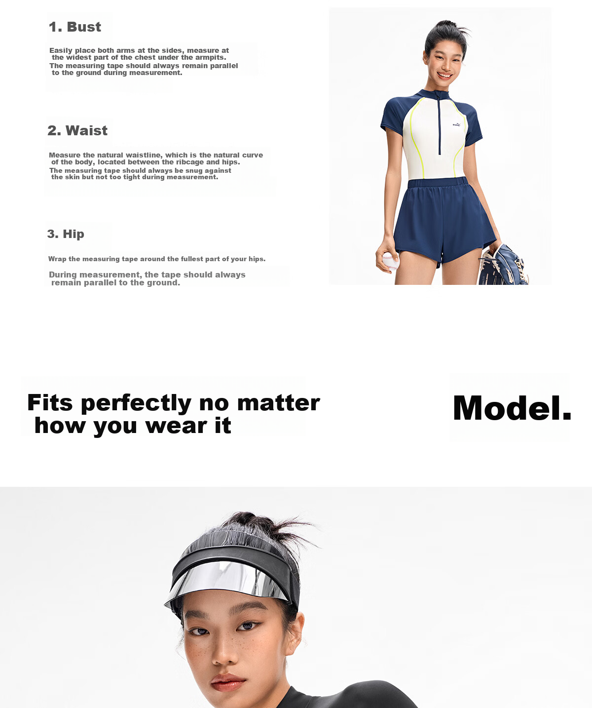 PUMA Women's Swimsuit, 5A Antibacterial Sun Protection, Slim-Fit One-Piece Boyshorts, Fake Two-Piece Design to Prevent Exposure, Detachable Chest Pads, Vacation Swimwear 16