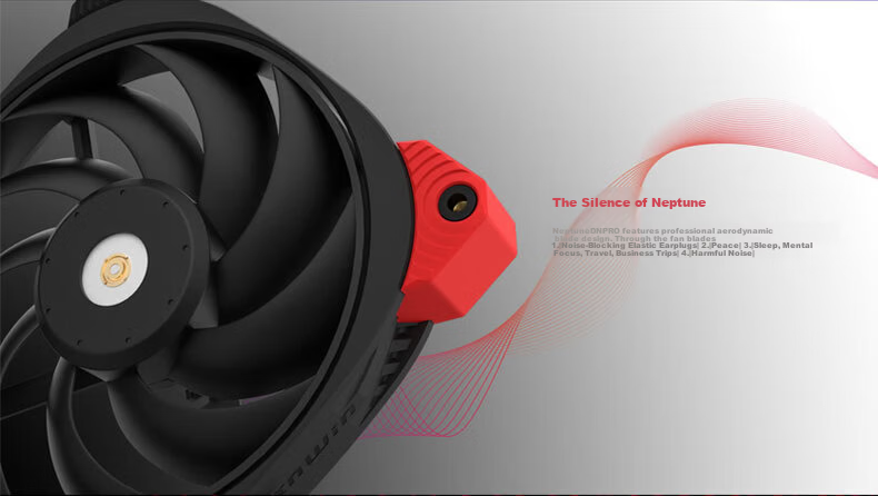 IN WIN DN140Pro 14cm Black Silent Performance Case Fan (PWM Smart Speed Control, FDB Bearing, Dual-Sided Dynamic Balancing) 2