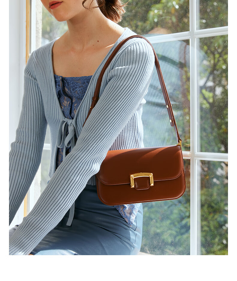La Festin [Xu Lu's Choice] Frame Bag, Women's Handbag, 2026 New Style, Shoulder Crossbody Underarm Bag, Birthday Gift for Girls 10