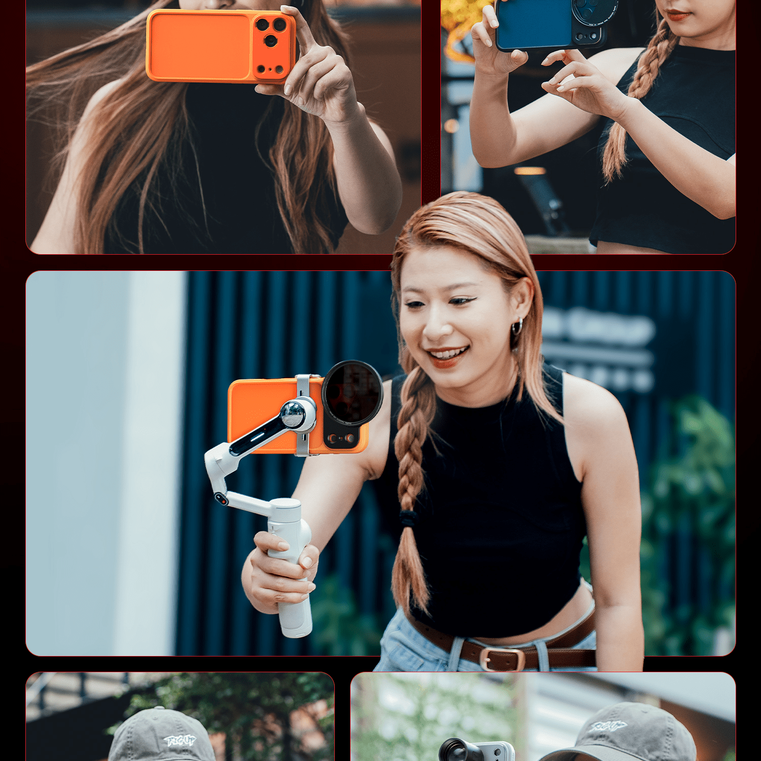 SmallRig iPhone 17 Pro/Max Photography Phone Case Protective Cover Magsafe Magnetic Lens Adapter Filter Ring Apple Phone Case 13