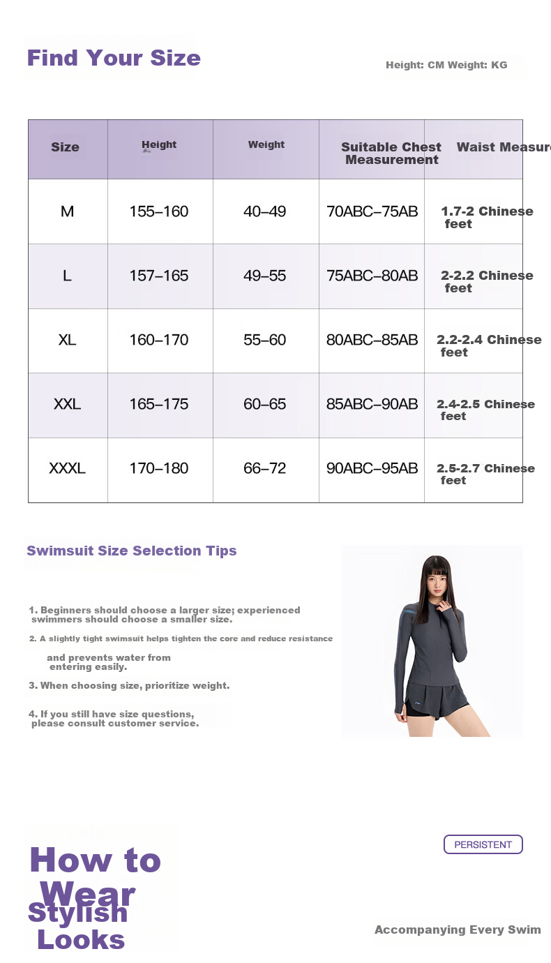 LI-NING Women's Premium 2026 New Split Long Sleeve Boxer Two-Piece Swimsuit Set Swimming Gear 1521 Black XL 18