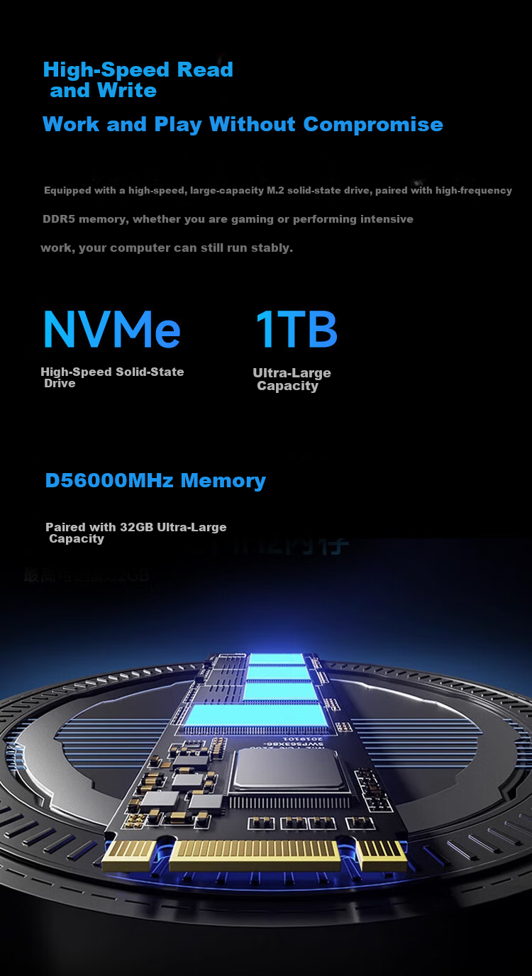 AMD & ASUS Neptune EVO Ryzen R5 5600/RTX 5060/16GB/500GB Gaming Desktop DIY Assembled PC Full Set 4