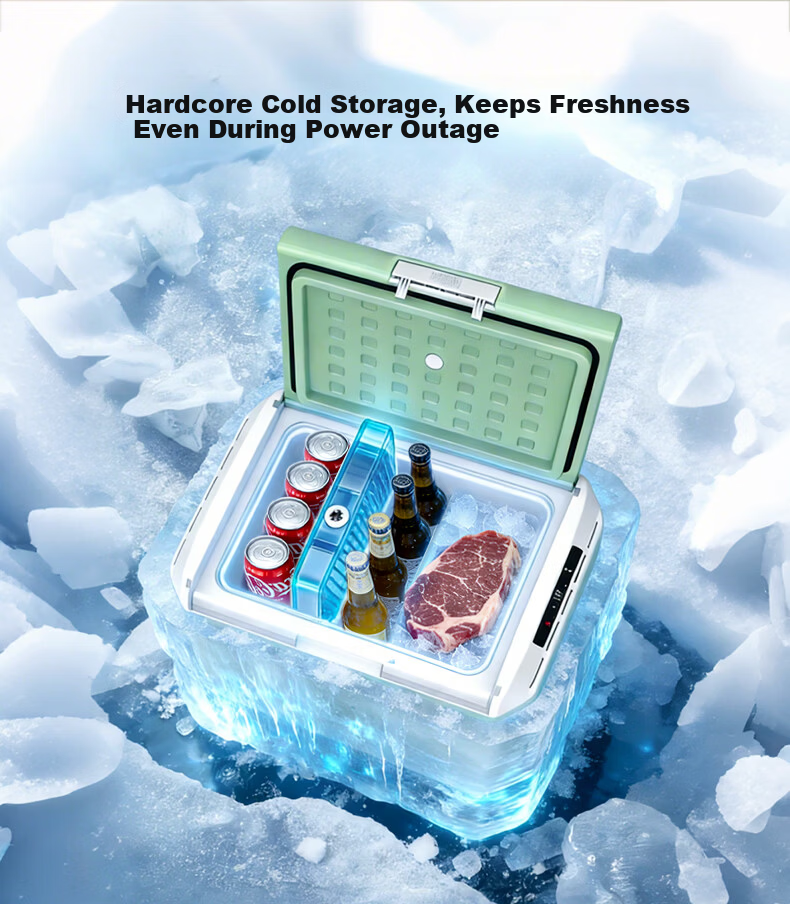 Indel B Car Refrigerator FC40L Dynamic Dual-Compartment Compressor Fridge Freezer Truck Large Capacity 12V 24V 220V 4