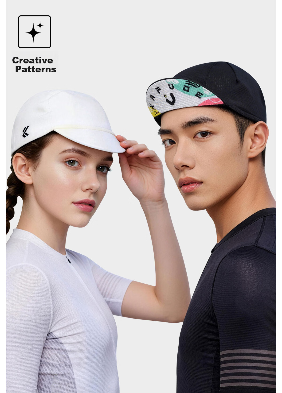 Kapwo Cycling Cap Lightweight Breathable Quick-Dry Helmet Liner Sweat-Absorbing Cap 4