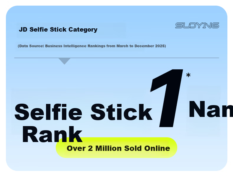 Suoying [2026 New] Selfie Stick Phone Holder Floor Tripod Live Streaming Stand 360° Rotation Anti-Shake Auto Tracking Travel Compact Portable Concert Photography 2