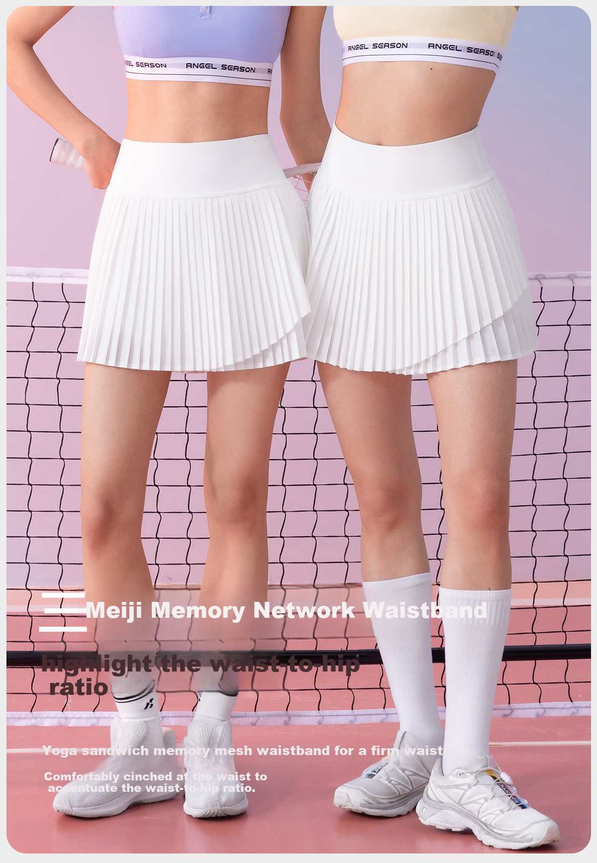 Tianshi Jijie Pleated Tennis Skirt for Women, 2026 New Style Badminton Outfit, Beautiful Sports Skirt, Running Fitness Yoga Short Skirt for Wome 6