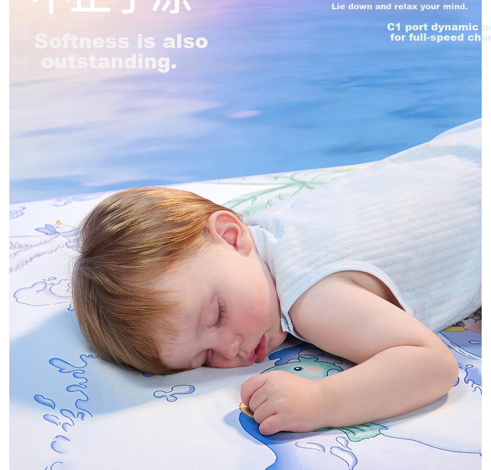 Betis Baby Cooling Mat Soft Breathable Ice Thin Pad Toddler Kindergarten Nap Mat Summer Party 120*65cm 11