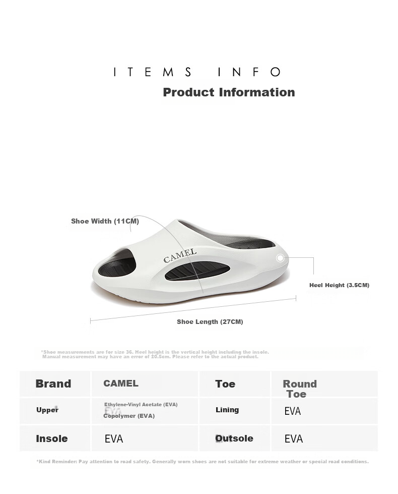 CAMEL Women's Slippers Dynamic Streamlined Casual Versatile Thick-Soled Sports Outdoor Sandals L26M300063 Black/Purple 37 1
