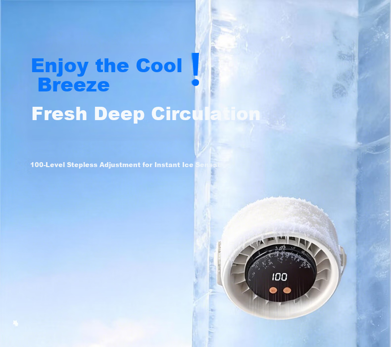 Stek Mini Air Conditioner Desktop Fan Student Dormitory Clip-on Bed Silent Electric Fan Long Battery Life USB Rechargeable Office Home Cooling Fan 6