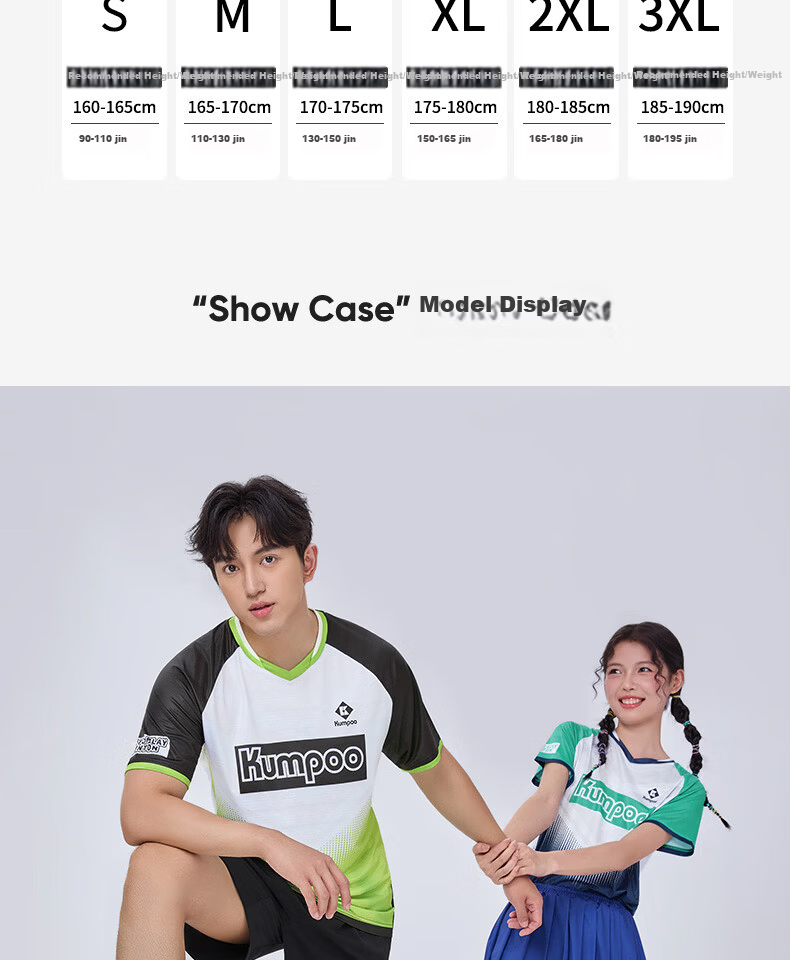 KUMPOO Badminton Short Sleeve Shirt Xunfeng Sportswear K261M-1731 Men's Short Sleeve Blue S 10