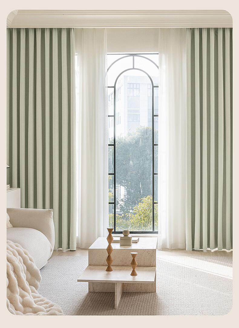Mercury Home Textiles Blackout Curtains 5A Antibacterial Double-Sided Chenille Thickened Full Shading Curtains for Living Room and Bedroom 22