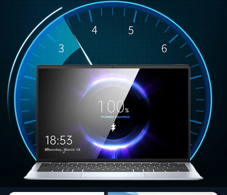 DELL Inspiron 14 Plus 14-inch Business Laptop Glacier Blue Core i5 210H 16GB RAM 512GB SSD Integrated Graphics 7440F-1605L 11