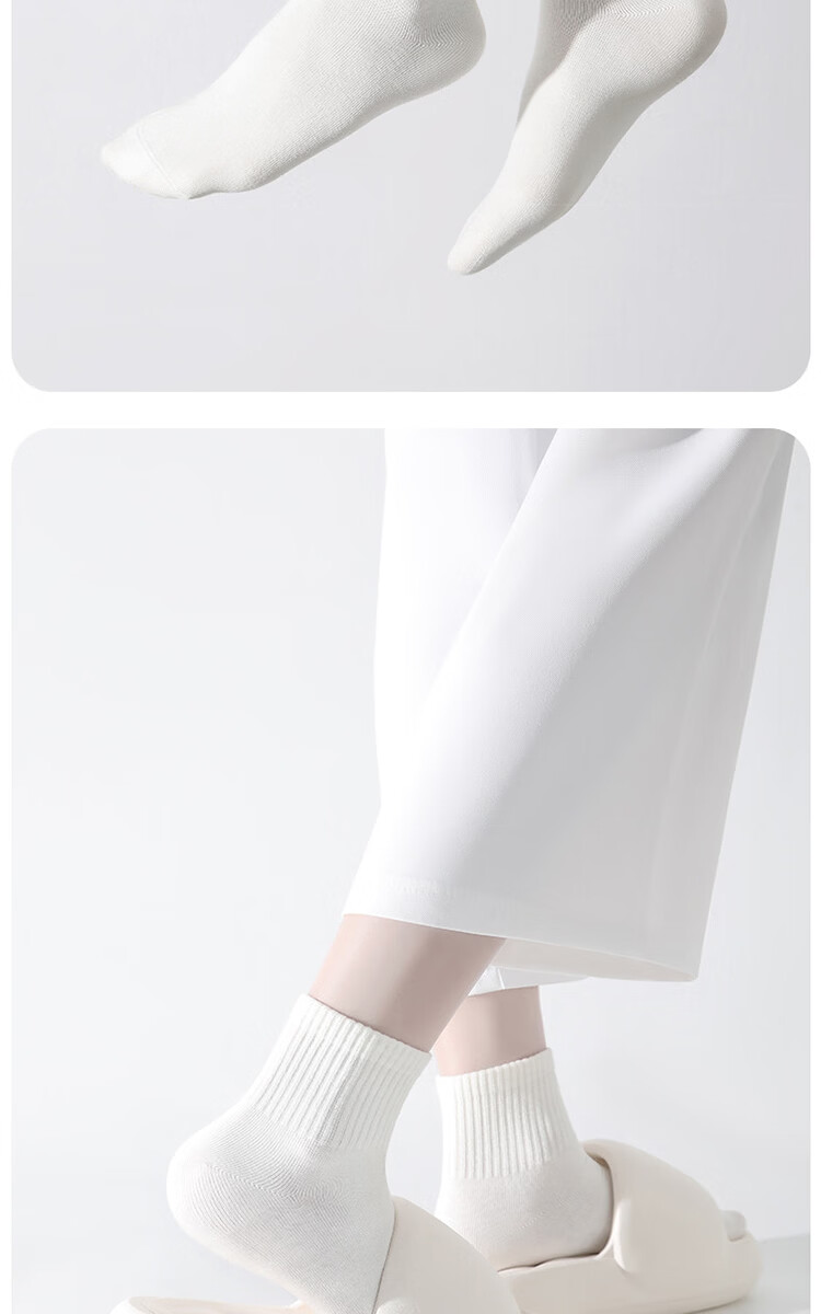 Qihaiqiu Disposable Socks for Men and Women, Travel and Business Use, Daily Disposable, No Washing Needed, Sweat-Absorbent and Breathable, Short Tube Style, 20 Pairs 15