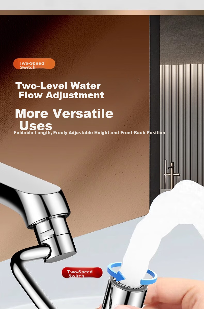 WUZORY [Germany] Faucet Extender Extension Kitchen Basin Sink Universal Rotatable Connector W137 8