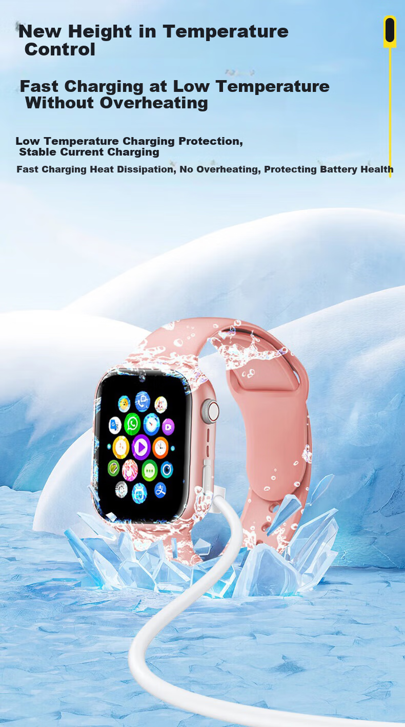 Baking Compatible Charging Cable Charger for Haoxingxing Kids Phone Watch A67 A90 H03 H07 H08 Magnetic Data Power Cable Accessories 6