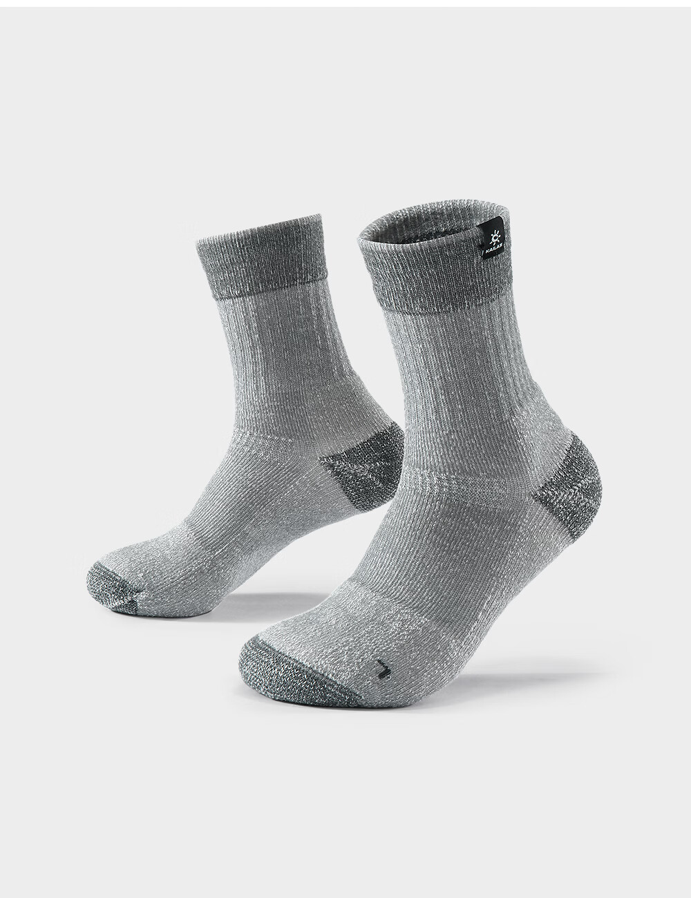 KAILAS Kailas Men's Snow Hiking Mid-Calf Socks KH2601101 Dawn Gray M 5
